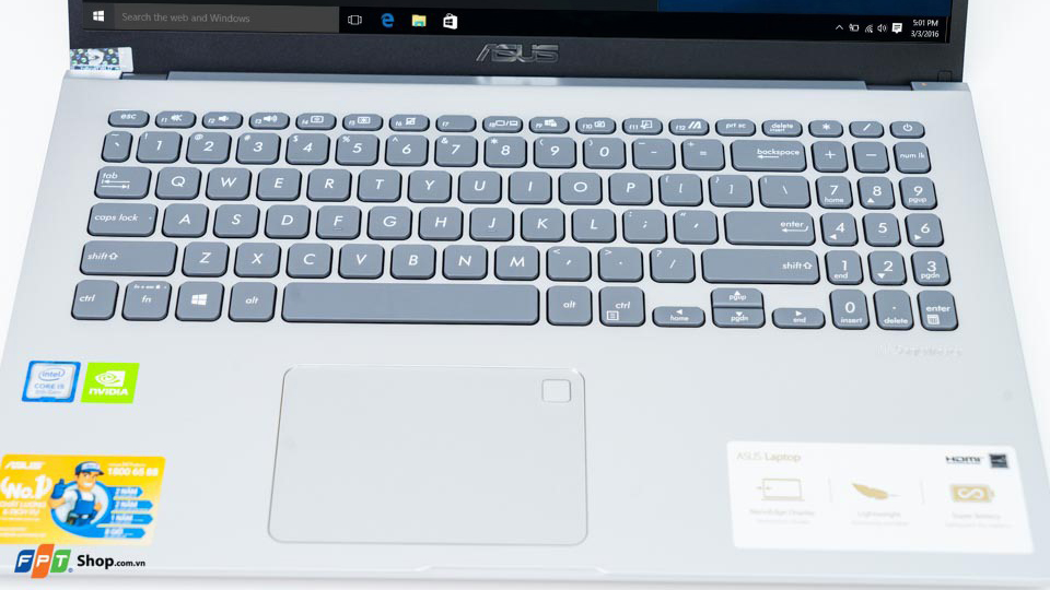 Asus Vivobook X509UA-BR011T/Core i3-7020U/4GB/1TB/WIN10